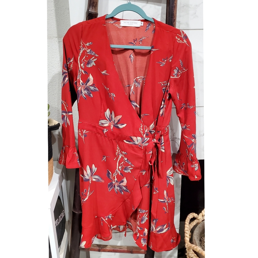Nectar Red Dress